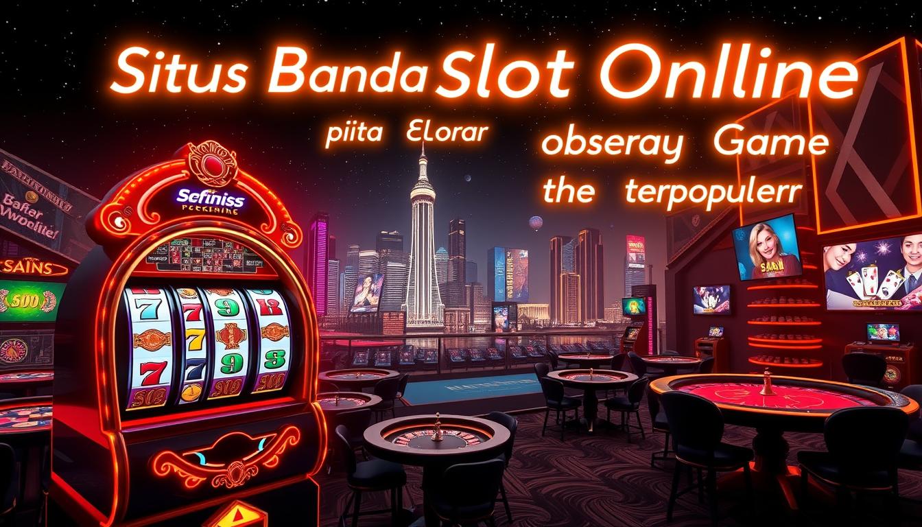 Situs Bandar Slot Online dengan Game Terpopuler