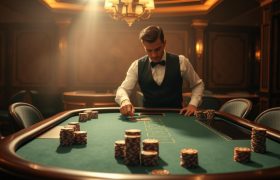 meja poker live dealer